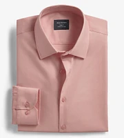 Slim Fit Non-Iron Sateen Dress Shirt