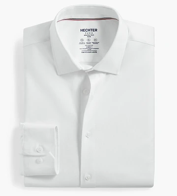Slim Fit 360° Stretch Knit Non-Iron Soft Touch Jersey Dress Shirt