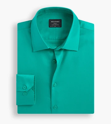 Slim Fit Non-Iron Sateen Dress Shirt