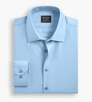 Slim Fit Non-Iron Sateen Dress Shirt