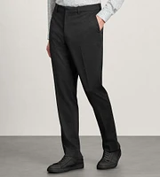 Modern Fit Knit Micro Check Print  Dress Pant
