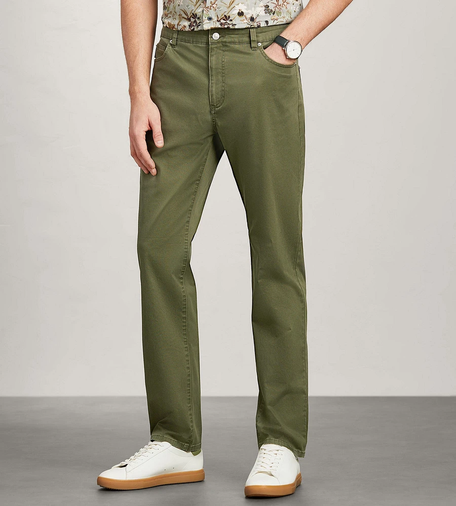 Modern Fit Stretch 5 Pocket Casual Pants