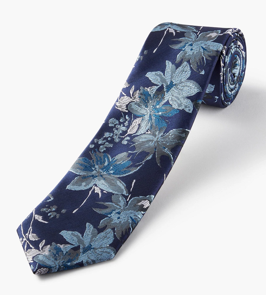 Floral Mid Tie
