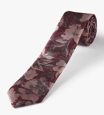 Floral Jacquard Tie