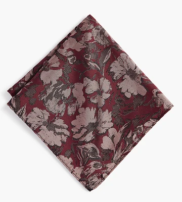 Floral Jacquard Pocket Square