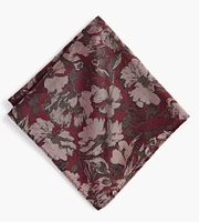 Floral Jacquard Pocket Square