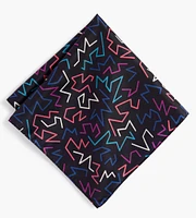 Zig Zag Pocket Square