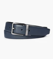 Reversible Gunmetal Buckle Belt