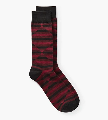 Argyle Stripe Socks