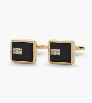 Square Jewel Cuff Links