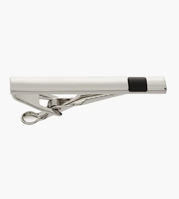 Black Stone Tie  Bar