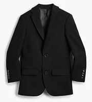 Boys Solid Suit Jacket