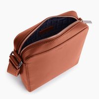 Petite sacoche Albert en cuir lisse
