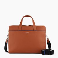 Porte documents 14" Augustin en cuir grainé