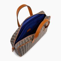 Porte documents 15" Camille en toile enduite
