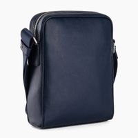 Sacoche moyen modèle Charles en cuir grain