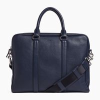 Porte documents slim 14" Charles en cuir grain