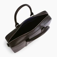 Porte documents slim 14" Charles en cuir lisse