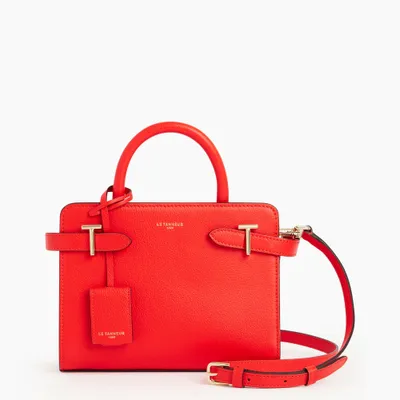 Petit sac à main Emilie en cuir grain