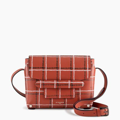 Petit sac bandoulière Justine en cuir lisse