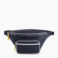 Sac banane en cuir lisse
