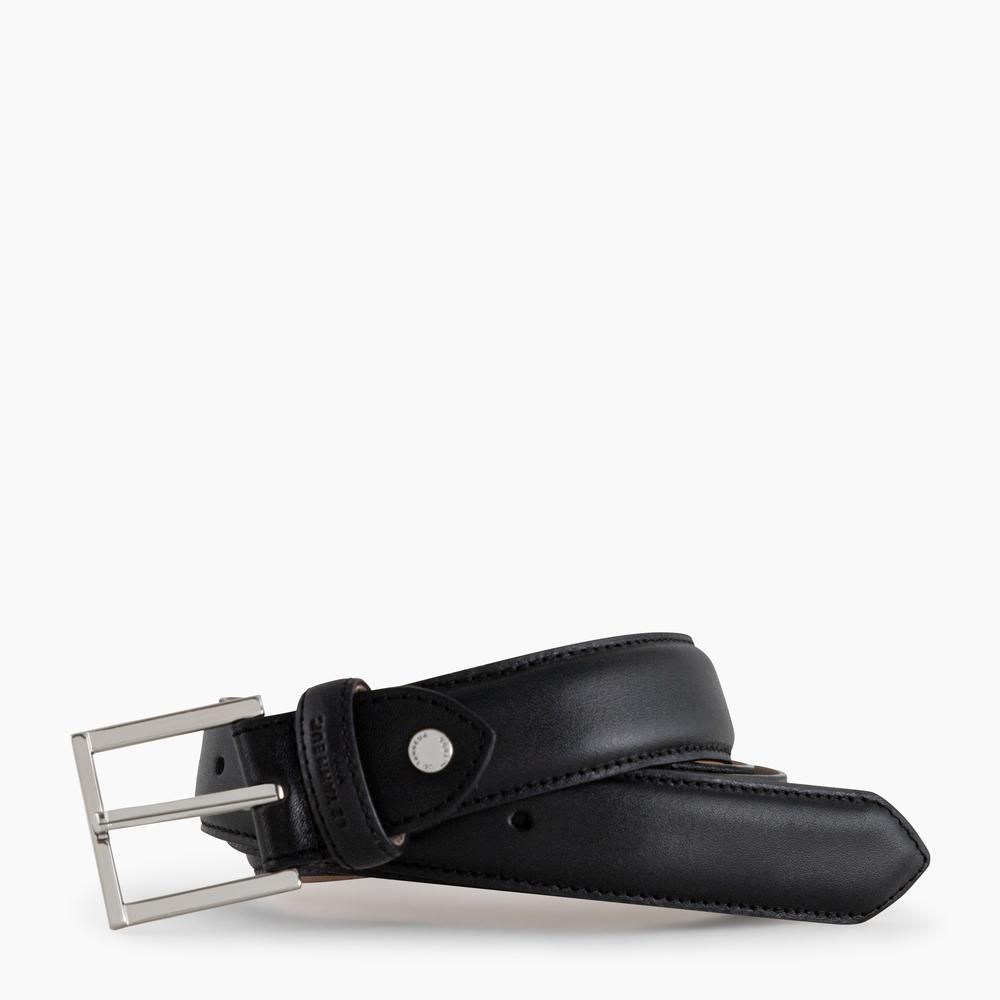 Ceinture homme en cuir au tannage végétal