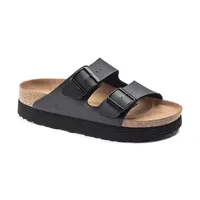 Women's Arizona Platform Vegan Black Birko-Flor