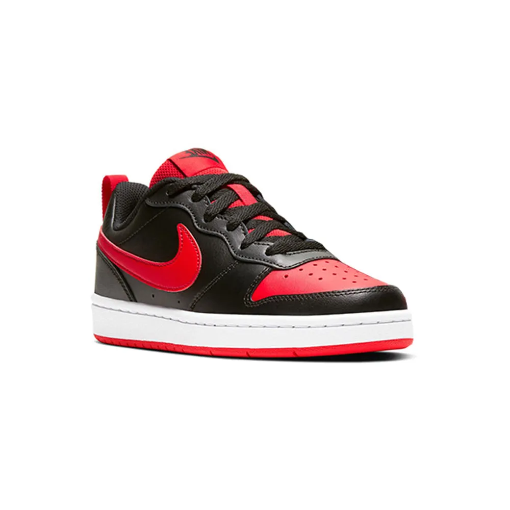 Kid's Grade School Court Borough Low 2 Black/University Red