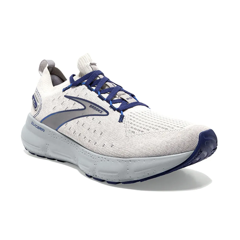 Brooks Men's Glycerin Stealthfit 20 Oyster/Alloy