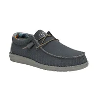 Men's Wally Sox Triple Needle Blue Shadow