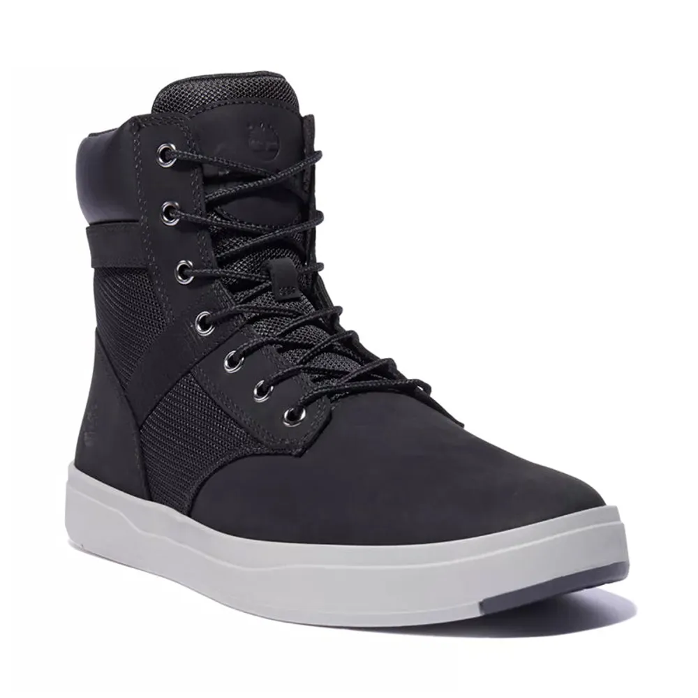 Men's Davis Square Boot Black Nubuck - The Timberland Company