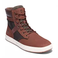 Men's Davis Square Boot Dark Brown Nubuck