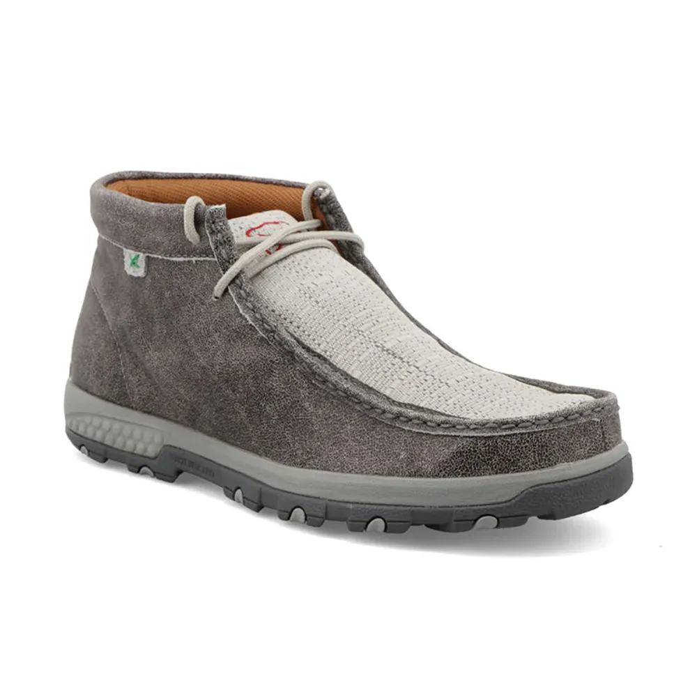 Men's Cellstretch Chukka Driving Moc Grey/Light Grey