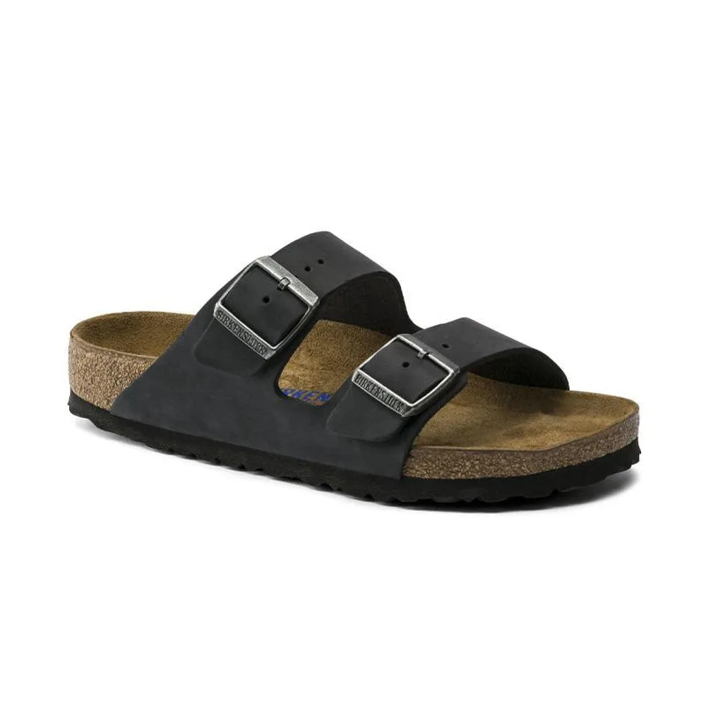 Women's Arizona Soft Footbed Black Oiled