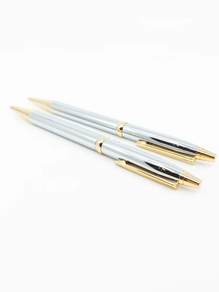 Silver & Gold Pen/Pencil Set