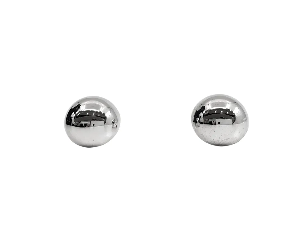 Sterling Silver Ball Stud Earrings 12.5mm