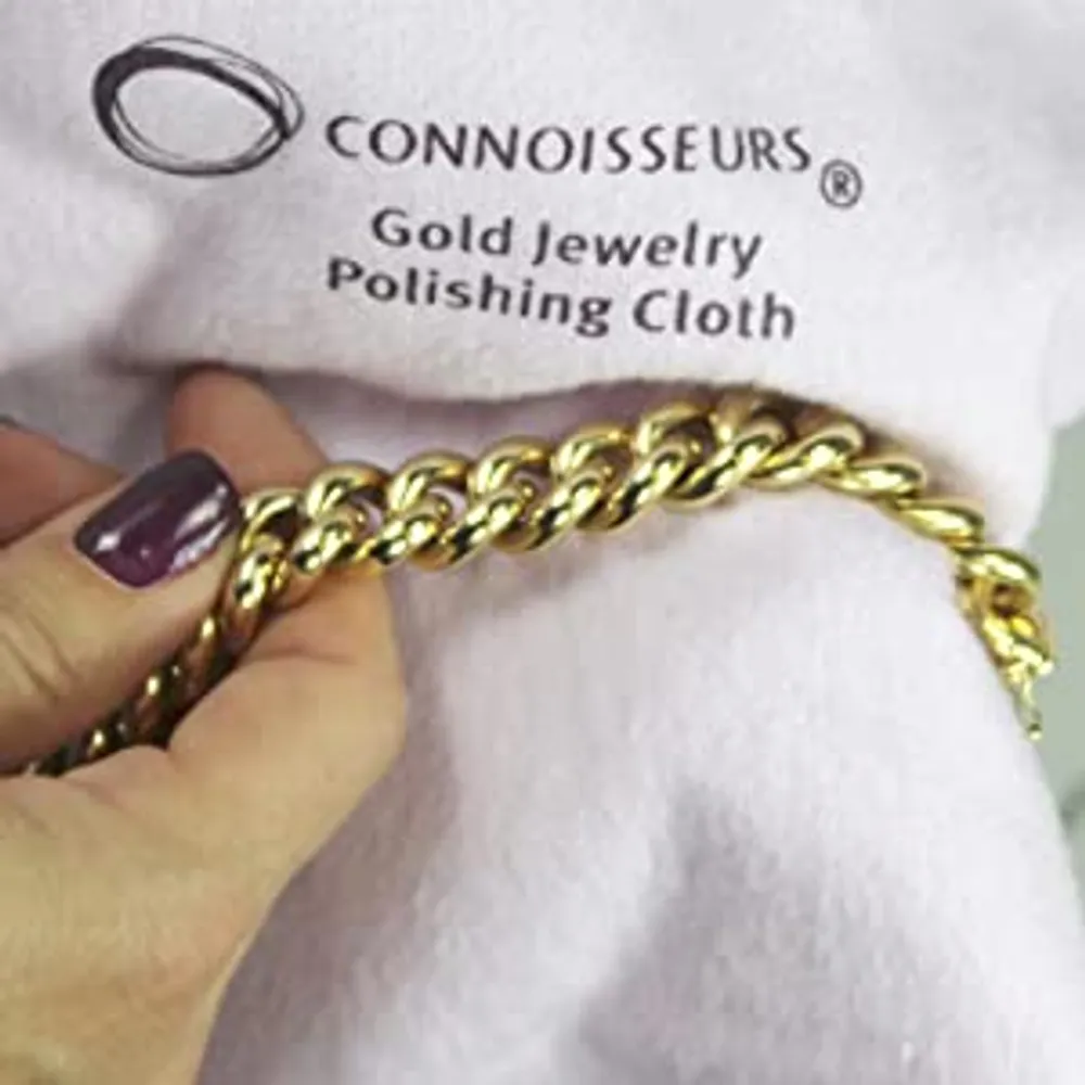 Connoisseurs Gold Jewellery Polishing Cloth