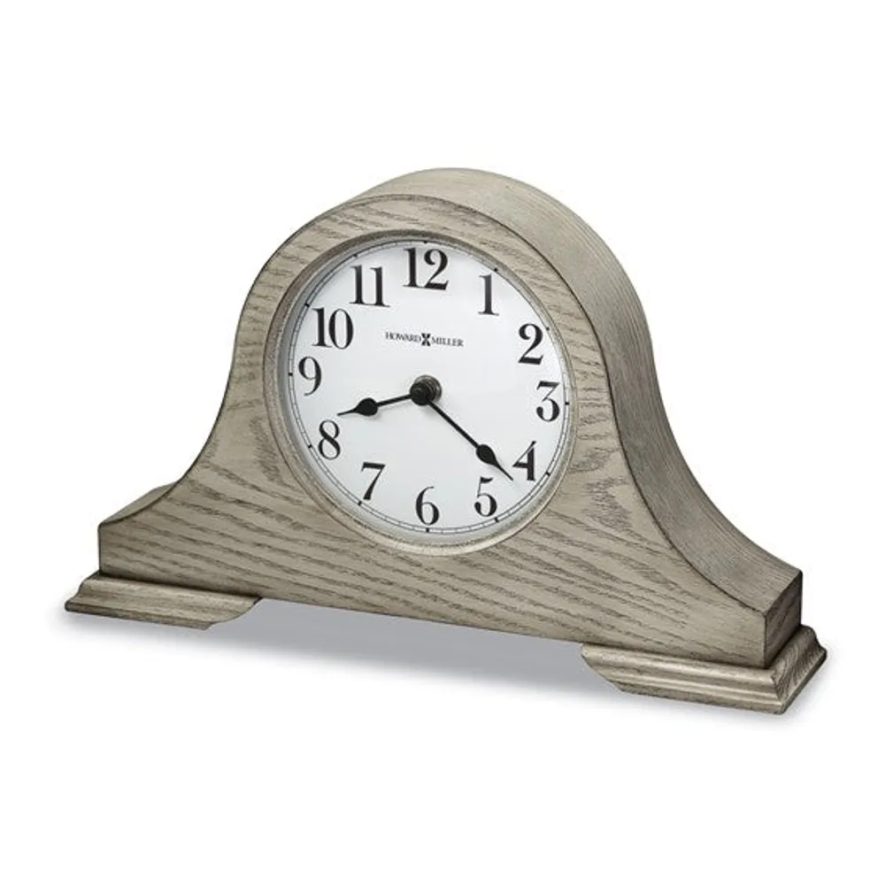 Dana Dow Jewellers Howard Miller Emma Grey Finished Wood Quartz Mantel Clock