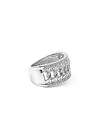 14K White Gold 0.50cttw Diamond Ring, size 6.5