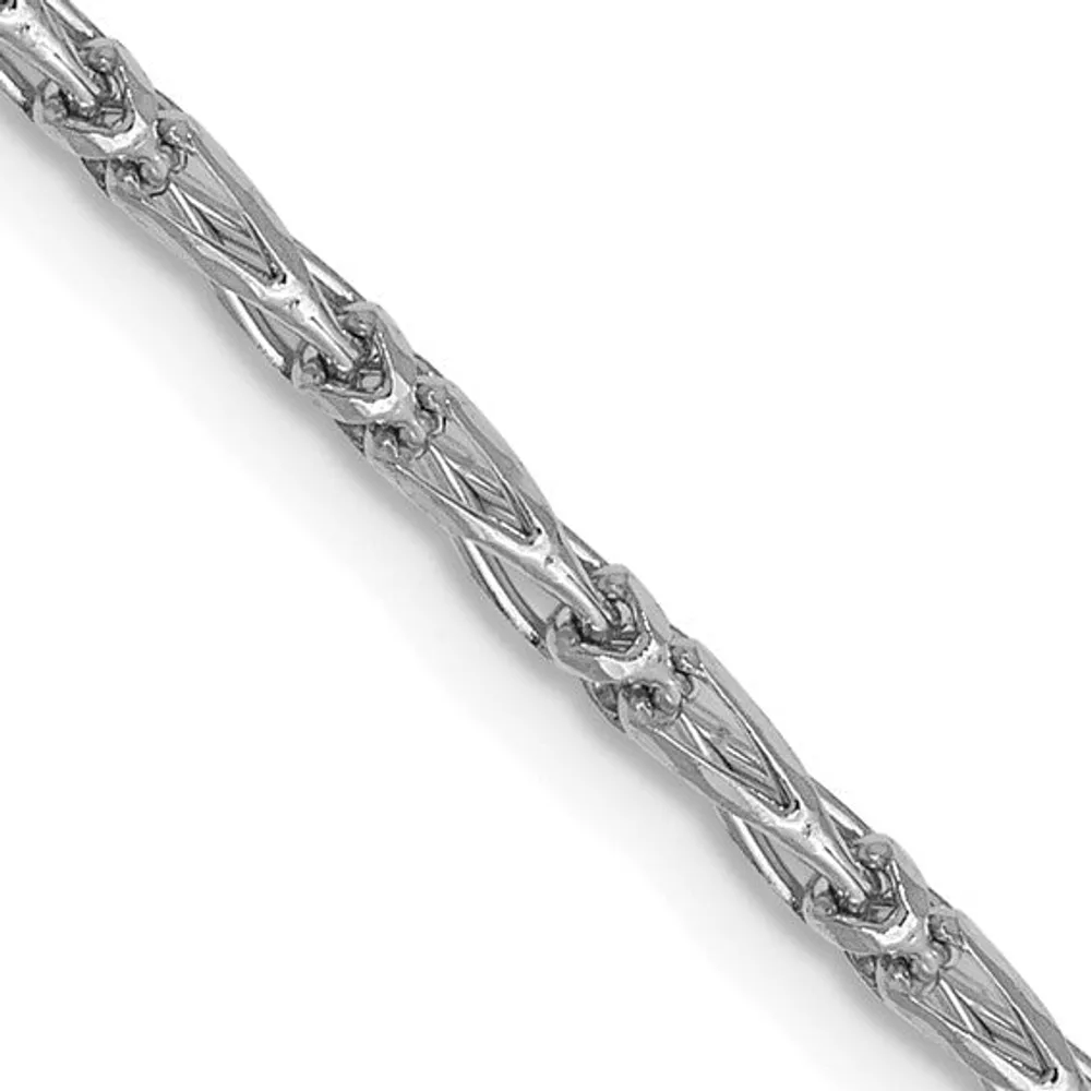 14K 1.6mm Diamond Cut Long Link Franco Chain - / Gold