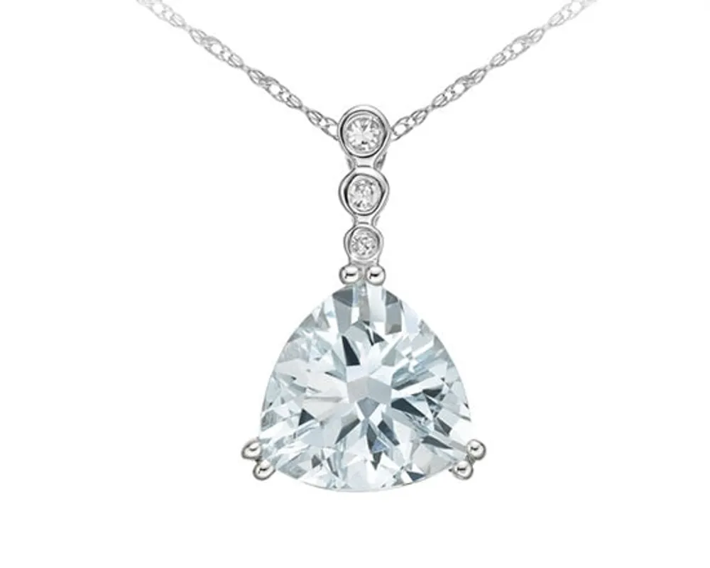 Buy AGS Certified 1/2ct TW Journey Diamond Pendant-Necklace in 10K White  Gold at Amazon.in