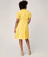 Cotton Eyelet Short Sleeve Augusta Dress