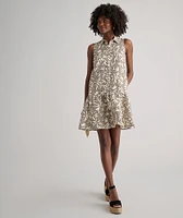 Linen Blend Sleeveless Amara Dress