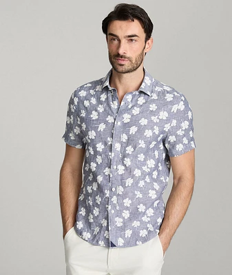 Linen Short-Sleeve Bonner Shirt - FINAL SALE