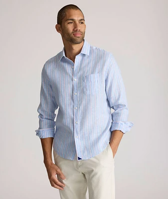 Wrinkle-Resistant Linen Boyd Shirt