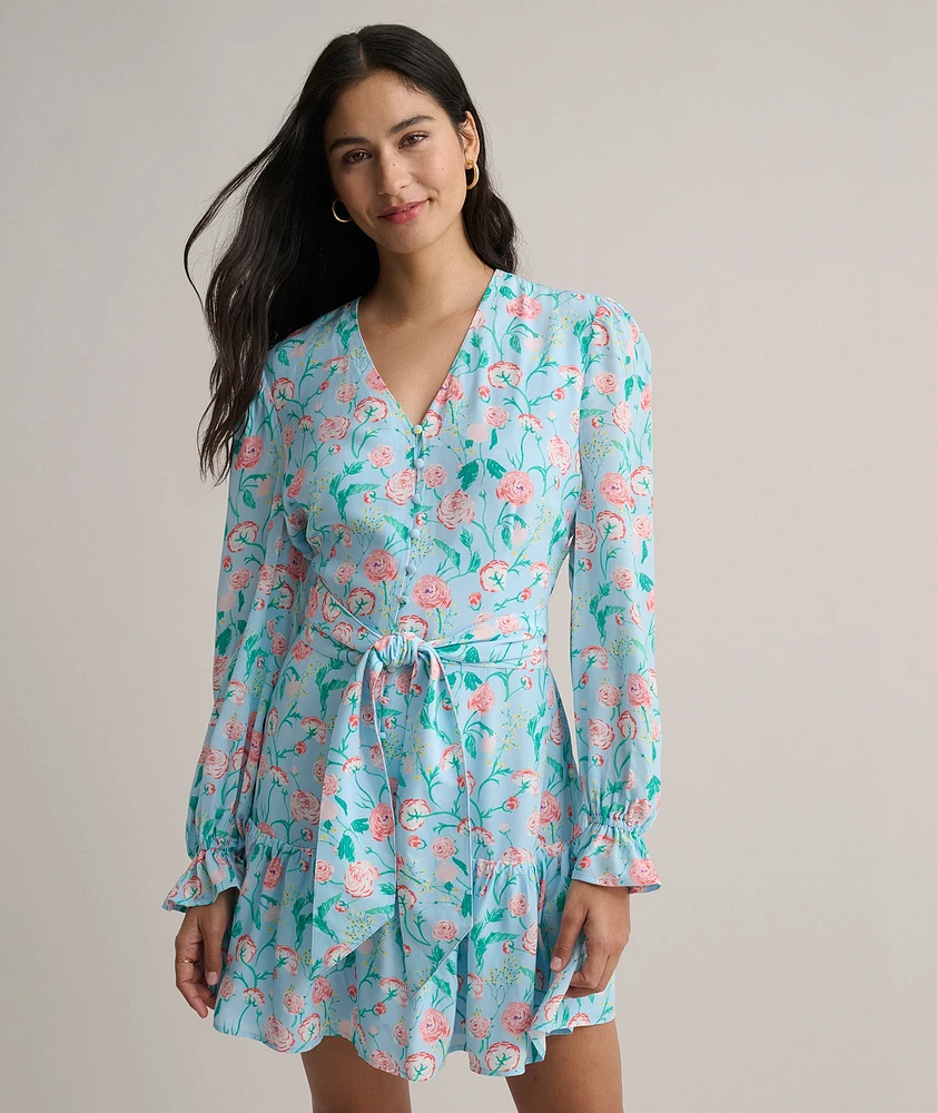 Flounce Hem Daniella Dress