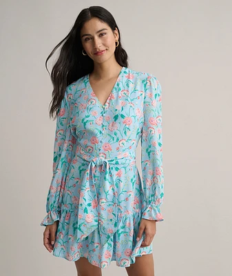 Flounce Hem Daniella Dress