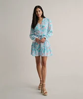 Flounce Hem Daniella Dress