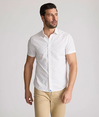 Stretch Cotton Short-Sleeve Rockwell Shirt