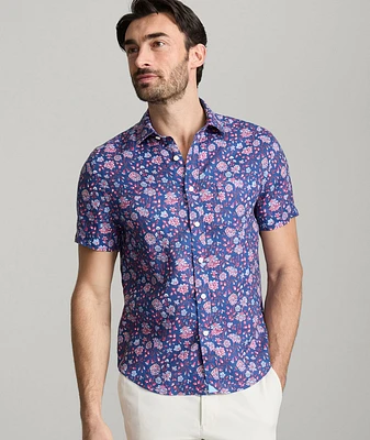 Linen Short-Sleeve Scott Shirt